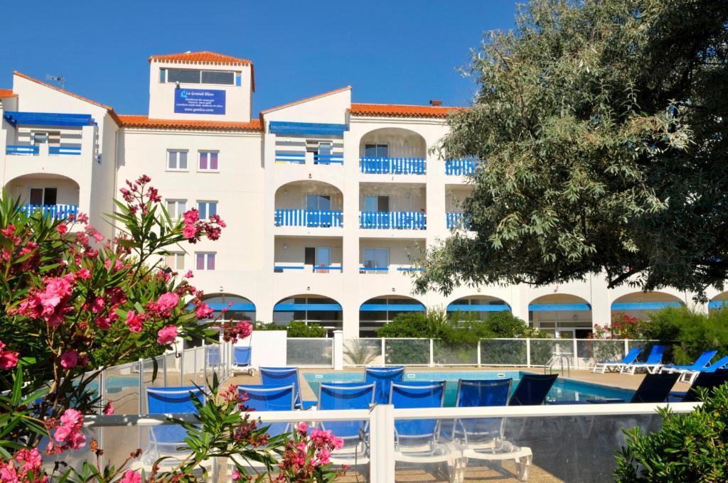 Residence Goelia Le Grand Bleu Le Barcares Bagian luar foto